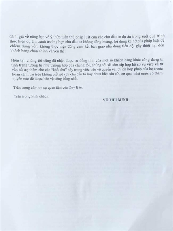 
Thông cáo báo chí được nữ ca sĩ Thu Minh gửi đến các báo sáng ngày 7/4. - Tin sao Viet - Tin tuc sao Viet - Scandal sao Viet - Tin tuc cua Sao - Tin cua Sao