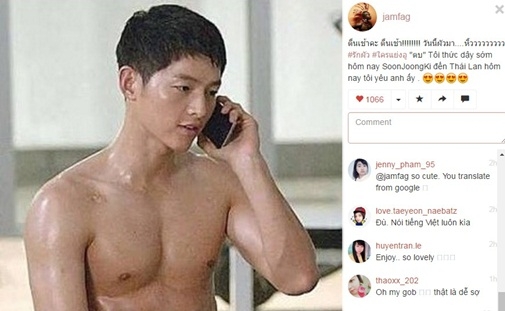 
Trên Instagram của anh chàng đóng vai John, đồng nghiệp da đen ‘bánh bèo’ của Katun cũng tràn ngập tiếng Việt