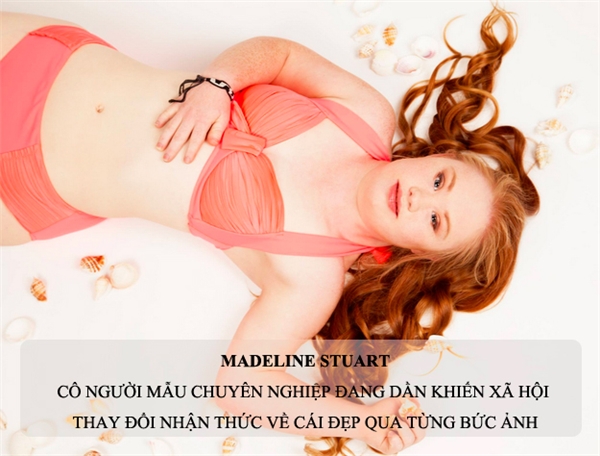Madeline Stuart, cô người mẫu chuyên nghiệp mắc bệnh Down đầu tiên trên thế giới
