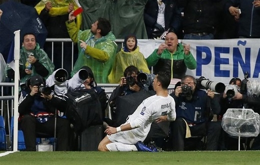 
Ronaldo ghi 16 bàn sau 10 trận ra sân tại Champions League 2015-16.