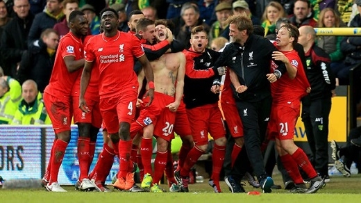 
Liverpool thường rất mạnh trên sân nhà. (Ảnh: Internet)
