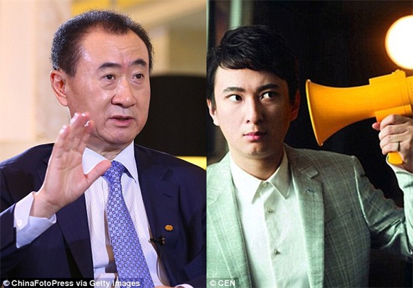 
Chân dung ông bố tài phiệt Vương Kiện Lâm (ảnh trái) và chàng đại thiếu gia tài giỏi Vương Tư Thông (ảnh phải) (Ảnh: Getty Images)