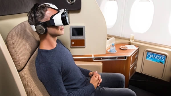 
Đây là hãng hàng không đầu tiên đem đến trải nghiệm thực tế ảo cho hành khách. (Ảnh: Internet)