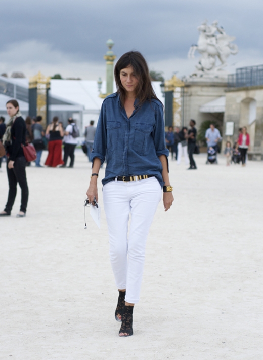 
Emmanuelle Alt – tổng biên tập của tạp chí Vogue Paris là điển hình cho phong cách Parisian Chic đơn giản, sang trọng và tinh tế.