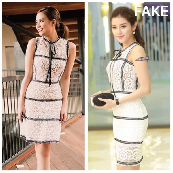 
Cụ thể, nhà thiết kế Chung Thanh Phong đã chia sẻ trên trang cá nhân những hình ảnh cùng dòng trạng thái khẳng định chiếc váy mà Huyền My diện chính là sản phẩm nhái thiết kế vừa ra mắt của mình.