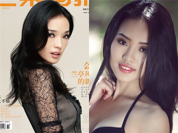 Hot girl Lâm Thị Thùy Jang có nhan sắc như chị em song sinh với Thư Kỳ. (Ảnh: Internet)