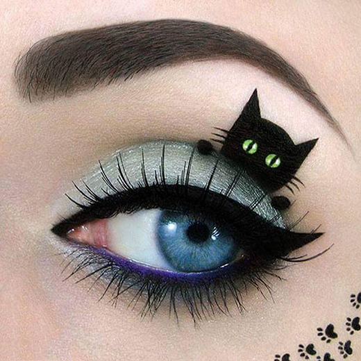 
"Mắt mèo" không những quyến rũ, sắc sảo mà còn khiến những bạn mê mèo phải trầm trồ đấy nhé. (Ảnh: Tal Peleg)