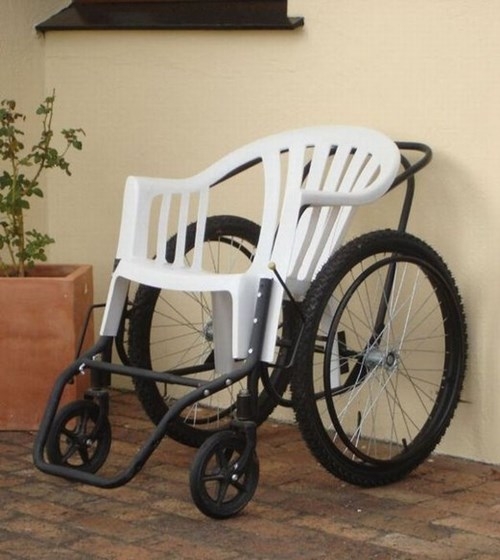 
Bạn có nhận ra đây là một chiếc xe lăn? (Ảnh: Internet)