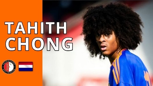 
Tài năng trẻ Tahith Chong hiện đang thi đấu cho U17 Hà Lan và Feyenoord