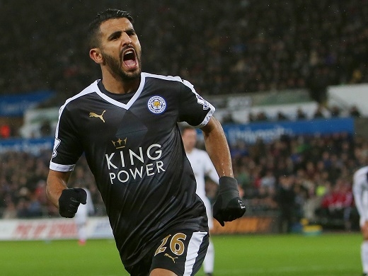 
Riyad Mahrez đang là linh hồn trong lối chơi của Leicester City