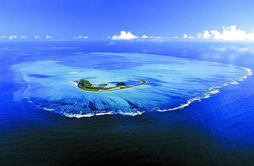 
"Thiên đường" ở Tây Nam Ấn Độ Dương. (Ảnh: Internet)