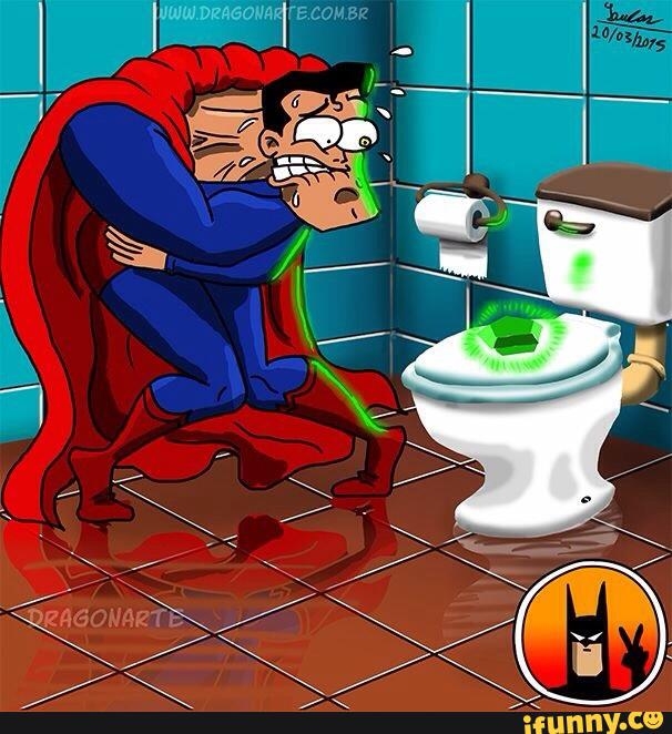
Nếu muốn chơi khăm Superman, chỉ cần dùng Kryptonite.