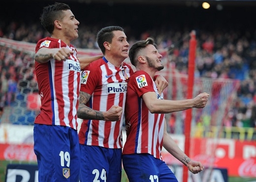 
Saul Niguez và Lucas Hernandez đang là nhân tố chính trong thành công của Atletico Madrid