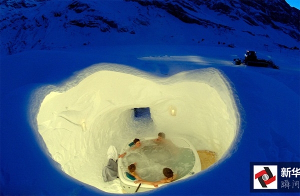 
Iglu Dorf – một trong những khách sạn được mệnh danh là lạnh nhất thế giới khi được xây dựng dưới lòng băng tuyết.