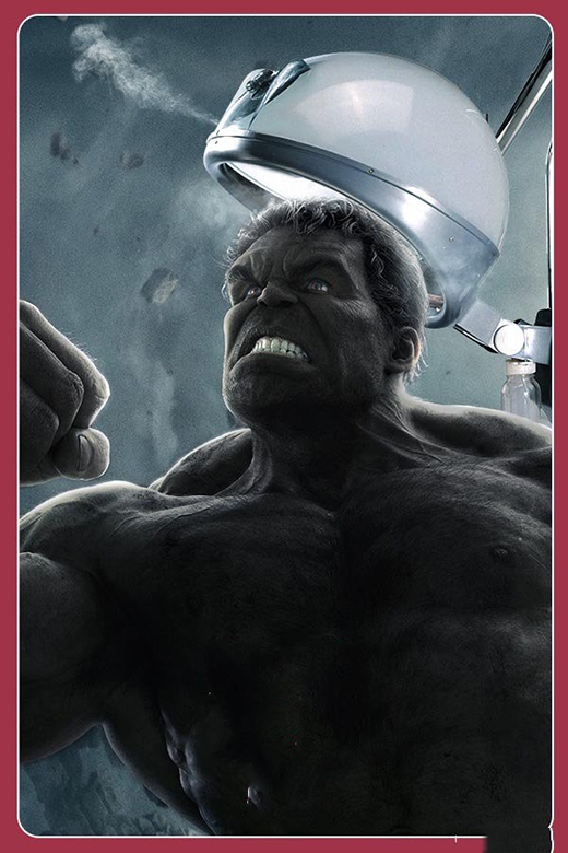 
Ai làm chủ hiệu làm đầu cho Hulk thì cẩn thận đó nha. Một khi tóc Hulk không đẹp là có chuyện đấy. (Ảnh: Internet)