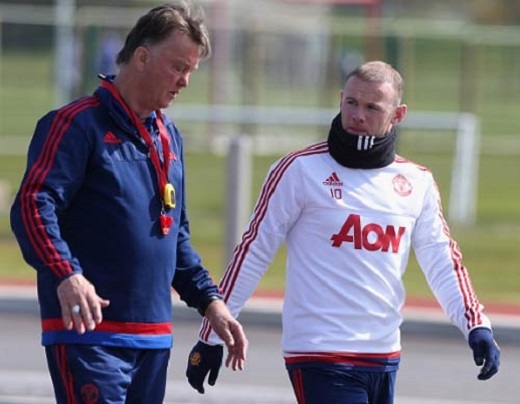 
Van Gaal và Rooney