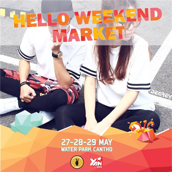 Cuối tuần xả stress cùng Hello Weekend Market tại Cần Thơ
