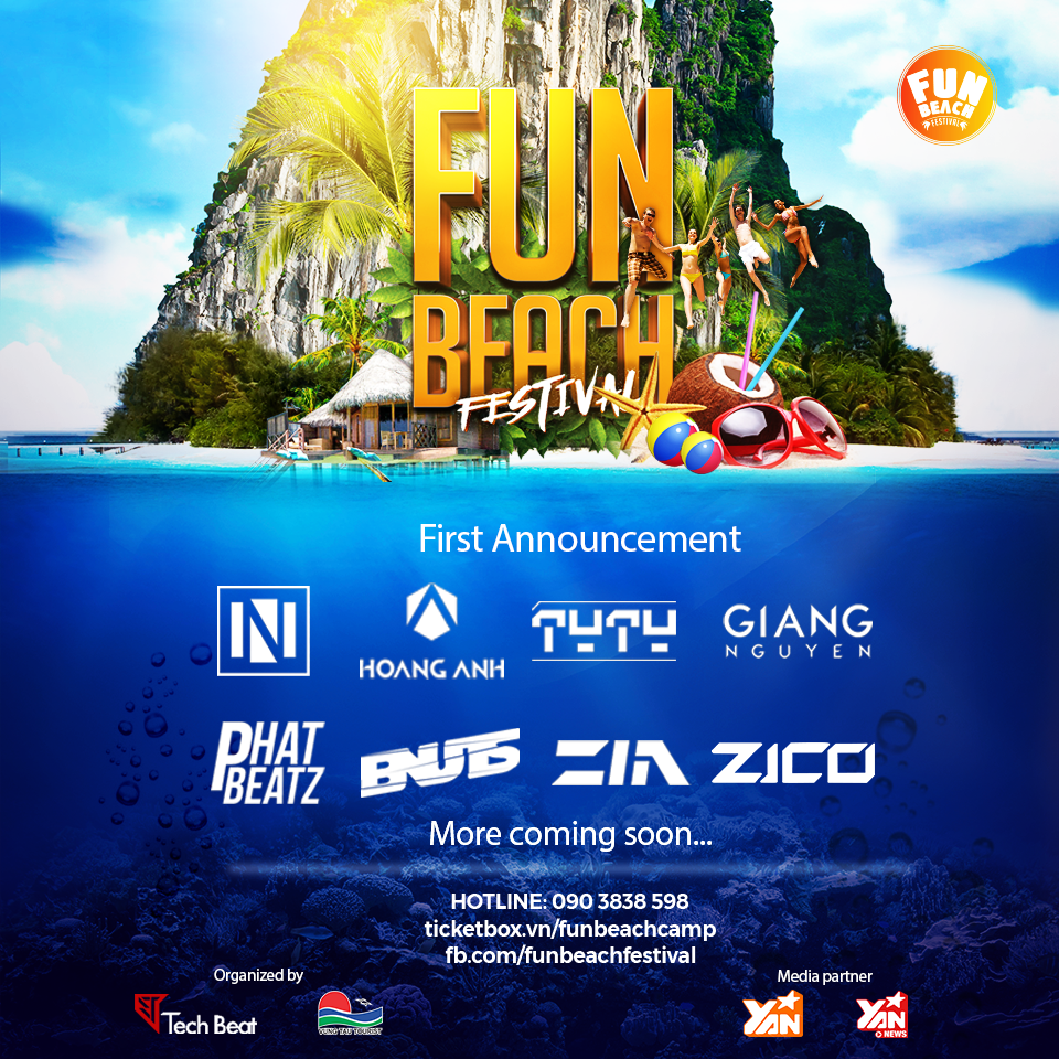 Khám phá một Vũng Tàu hoàn toàn mới với Fun Beach Festival 2016