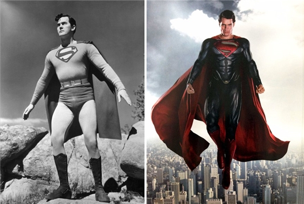 Ngày ấy, bây giờ của các siêu anh hùng trên phim