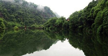 
Bức ảnh anh chàng chụp được tại hồ Thanh Âm. 