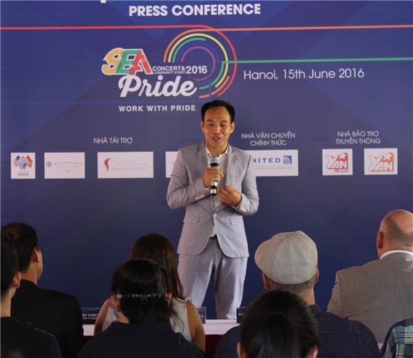 
Đại diện cộng đồng LBGT – Bác sĩ Nguyễn Anh Thuận chia sẻ về thông điệp của chương trình.