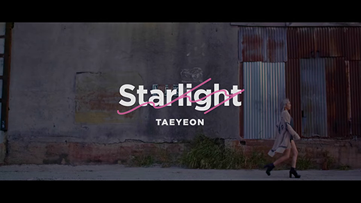 
MV mới nhất của Taeyeon - Starlight. (Ảnh: Internet)