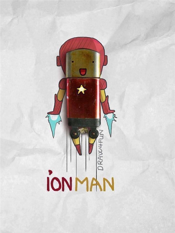 
Nhìn xem Iron Man "bật lửa" mặt "hớn" chưa kìa. (Ảnh: Nguyễn Quang Huy)