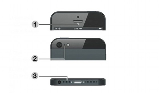 
iPhone gồm có tổng cộng 3 micrô. Lỗ đen phía sau thực chất là một trong số đó. (Ảnh: Internet)