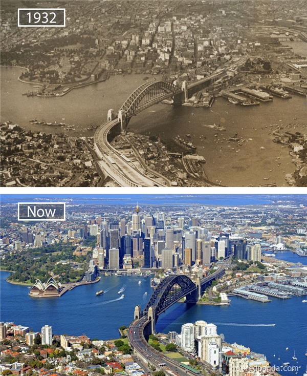 
Nhìn sự lớn mạnh của Sydney ngày nay, ít ai nghĩ rằng thành phố này đã từng chịu ảnh hưởng nặng nề của cuộc Đại khủng hoảng vào thế kỉ 20. (Ảnh: Bored Panda)