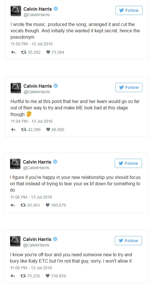 
Những lời buộc tội của Calvin dành cho Taylor.