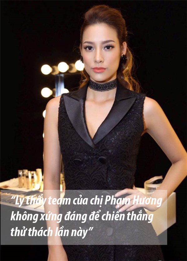 
Trong 2 lần đội Phạm Hương chiến thắng thử thách, Lilly Nguyễn đểu cho rằng không xứng đáng, thay vào đó là team Lan Khuê.