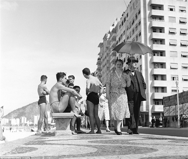 Hé lộ những hình ảnh hiếm hoi của thành phố Rio vào nửa thế kỉ trước