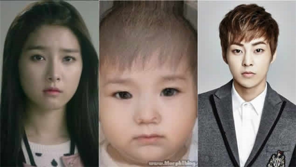
Sự kết hợp giữa nữ diễn viên Kim So Eun và anh chàng không tuổi Xiu Min (EXO) sẽ là đứa bé bụ bẫm, đáng yêu thế này đây. (Ảnh: Internet)