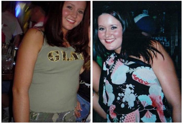 
Kelsey tăng đến 23kg trong vòng 2 năm vì ăn quá nhiều fast food.