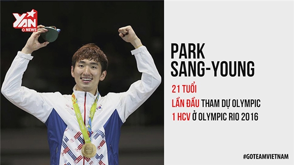 
Cũng như Schooling, đây là lần đầu tiên Park Sang-young tham dự Olympic. Và anh đã giành ngay tấm huy chương vàng cho thể theo Hàn Quốc. Trong trận chung kết, những khán giả theo dõi qua camera đã phát hiện anh luôn lẩm bẩm câu nói: "Mình có thể làm được". Và anh ấy đã thành công. 