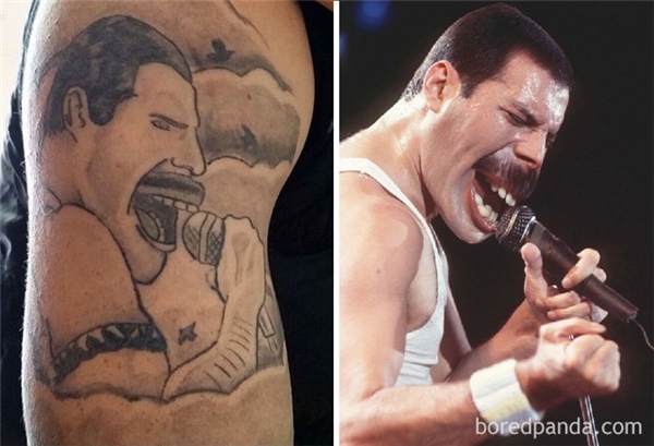 
Freddie Mercury sẽ khóc nấc khi nhìn thấy hình dạng "biến dị" này của mình.