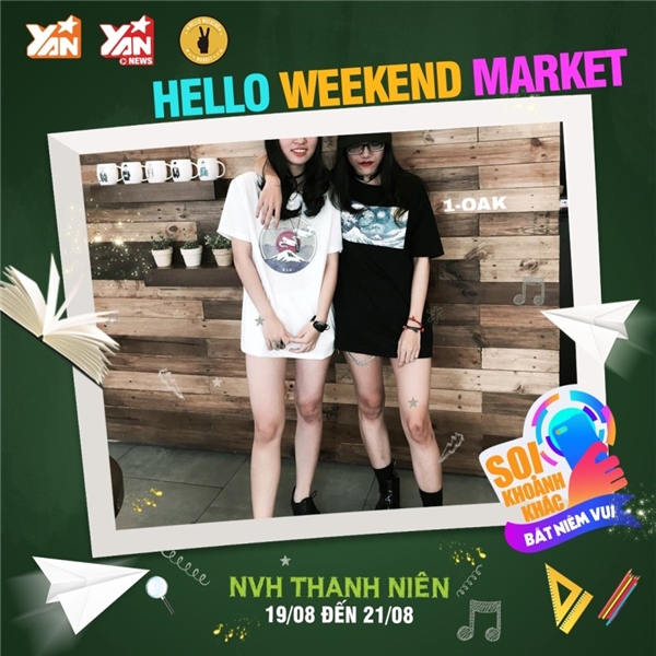 Hẹn hò cuối tuần cùng Hello Weekend Market Sài Gòn & Cần Thơ