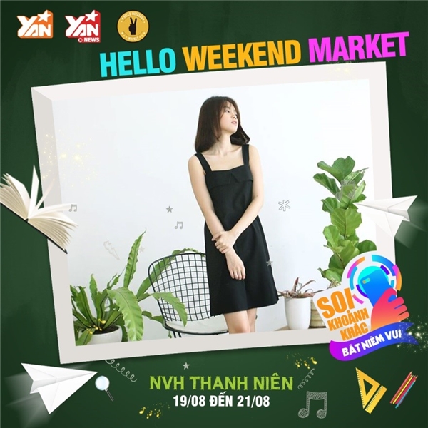 Hẹn hò cuối tuần cùng Hello Weekend Market Sài Gòn & Cần Thơ