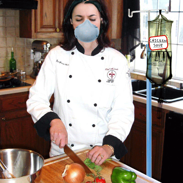 
Với các nhân viên bếp họ phải làm việc ngay cả khi bị ốm.