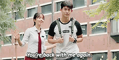 
Trong khi Bong Pal buồn rũ rượi khi đánh mất người tình trong mộng thì Kim Hyun Ji được dịp vui ra mặt bởi cuối cùng, anh cũng phải về với “đội” của cô.