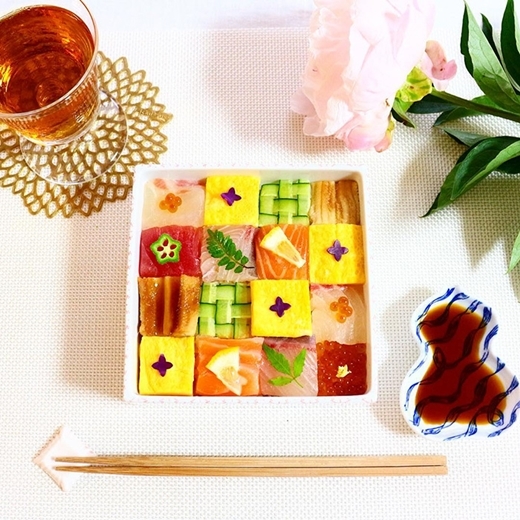 Dân mạng sốt với Mosaic sushi đẹp như tranh vẽ đến từ Nhật Bản