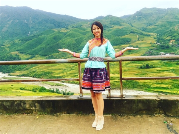 Hoa hậu Mỹ Linh chinh phục đỉnh Fansipan, quảng bá du lịch Sapa