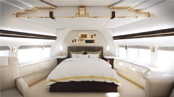 
Thử tưởng tượng một ngày nào đó bạn được lim dim trên chiếc gường này và bay lượn khắp thế giới nào… (Ảnh: Business Insider)