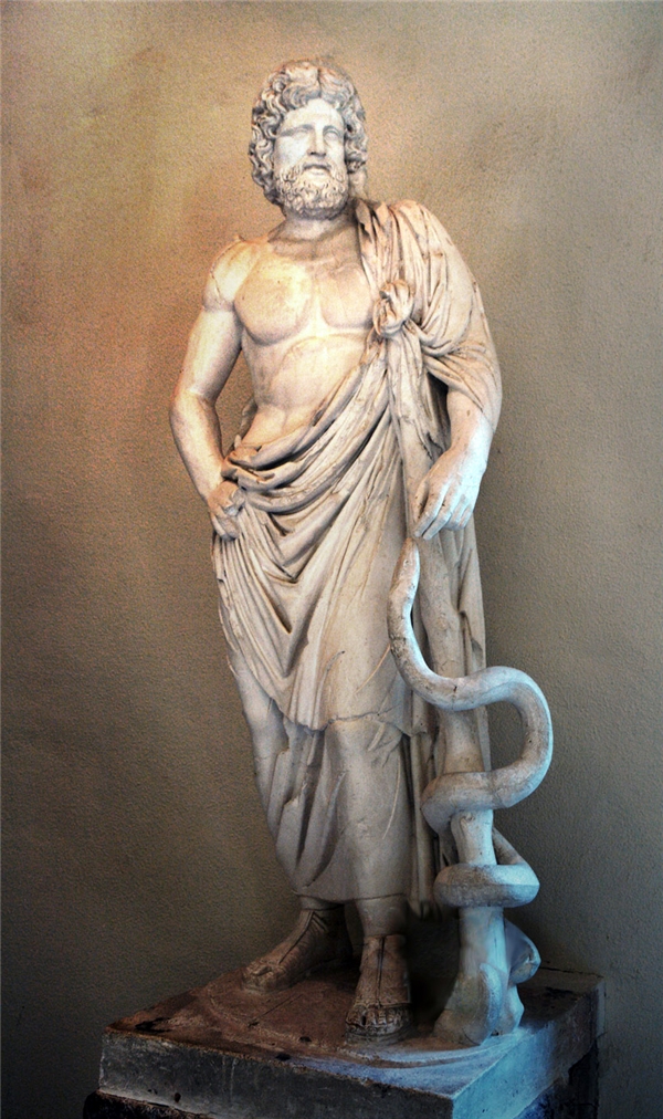 
Trong thần thoại Hy Lạp, Xà Phu hay Ophiuchus còn là vị thần y khoa Asclepius.