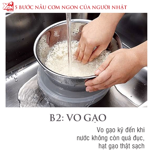 Bật mí 5 bước nấu cơm ngon như Nhật Bản bằng gạo Việt Nam
