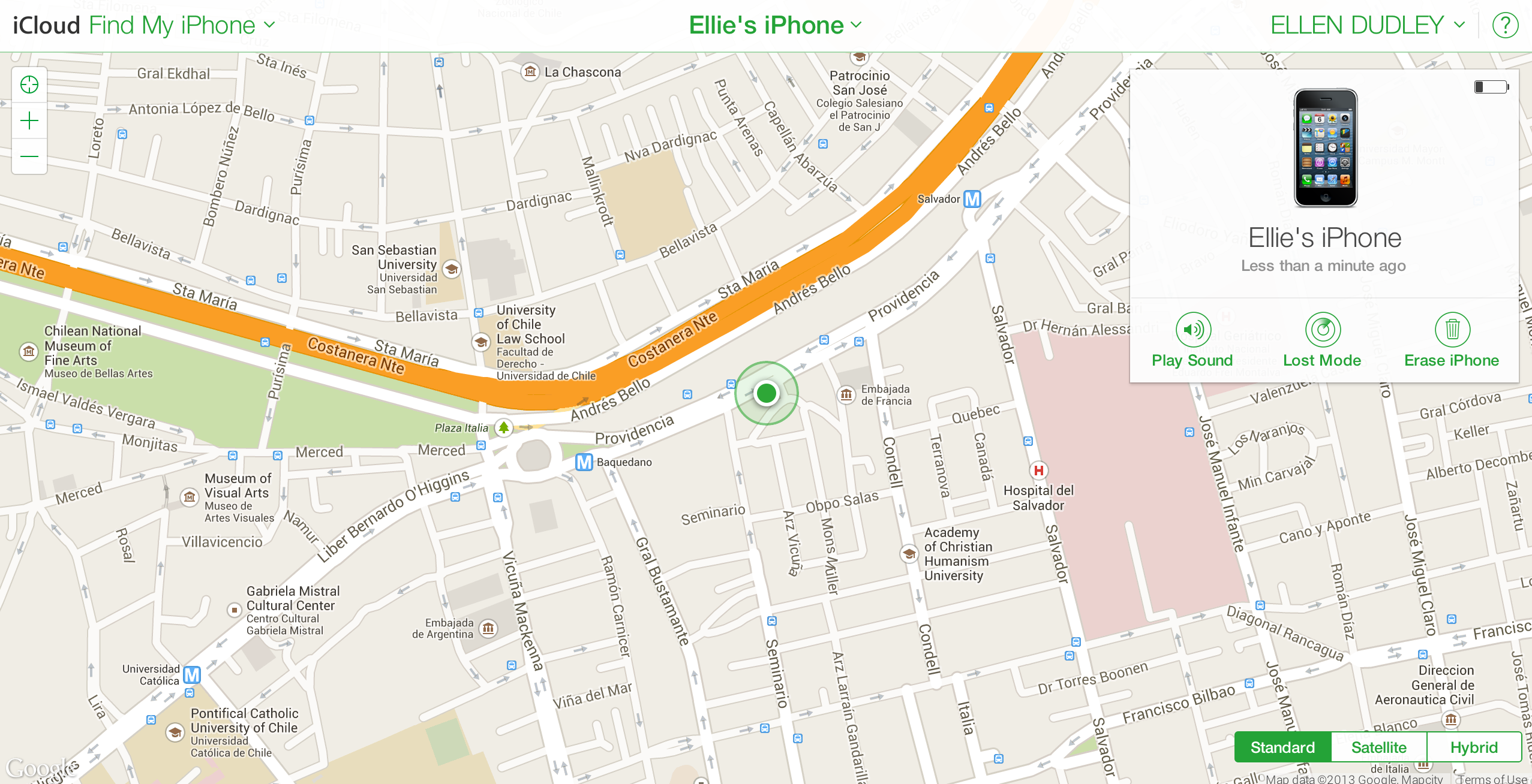 
Kích hoạt iCloud từ xa bằng Find My Phone là chiêu thức được sử dụng nhiều nhất để khóa iPhone. (Ảnh: internet)