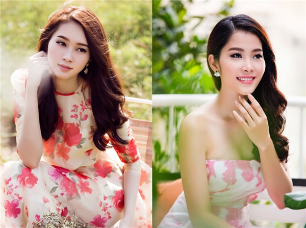 Những hình ảnh giống nhau như song sinh của Hoa hậu Thu Thảo và Nam Em
