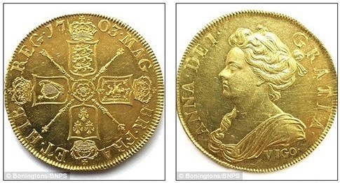 
Đồng xu được đúc từ 314 năm trước. (Ảnh: internet)