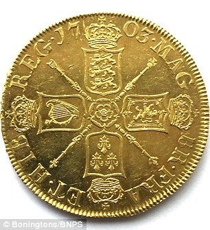 
Đồng xu có in hình Nữ hoàng Anne Vigo. (Ảnh: internet)