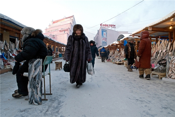 Yakutsk là thành phố lạnh nhất thế giới.